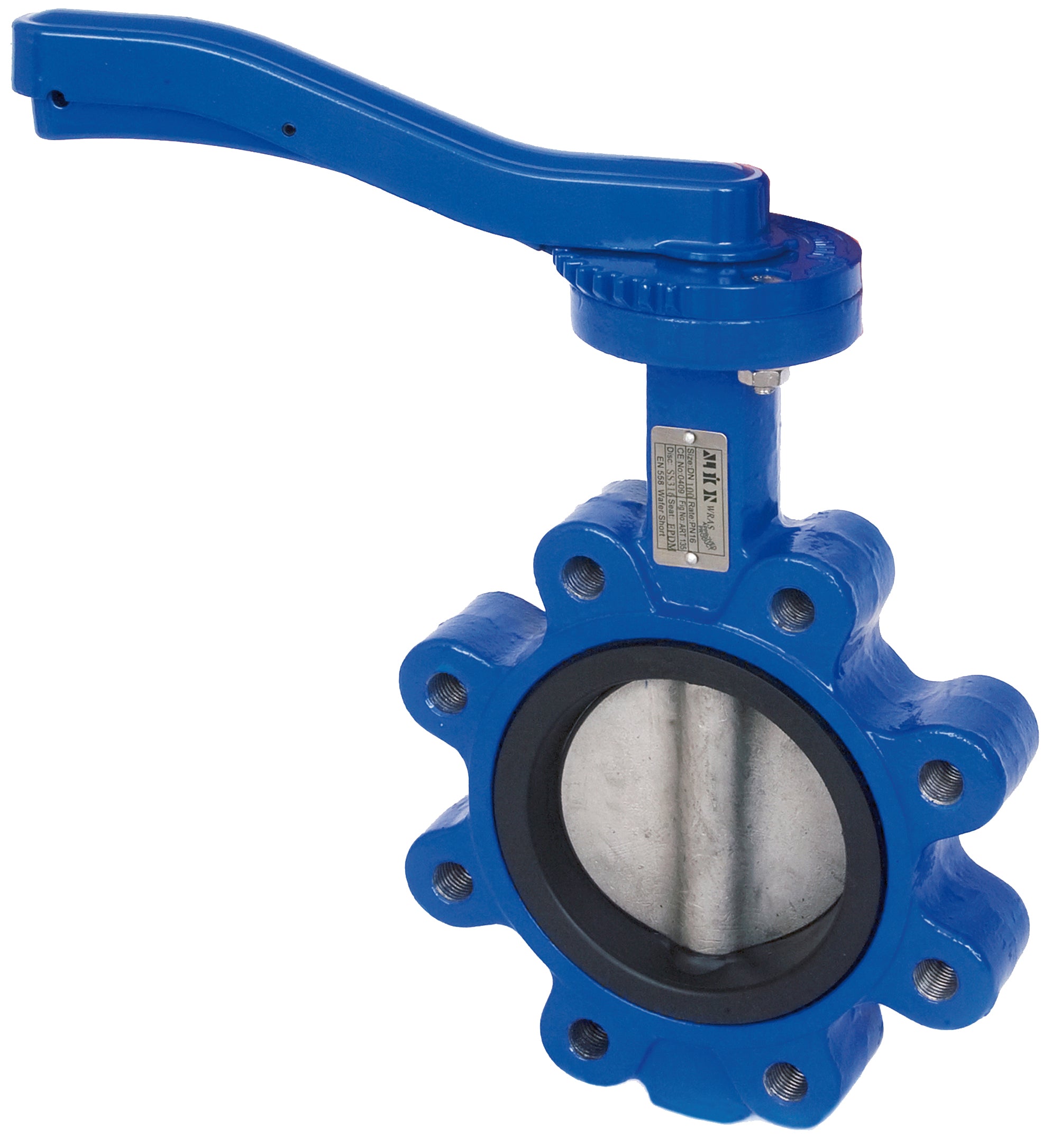Albion Ductile Iron Lugged Butterfly Valve Flanged Valves Flocon